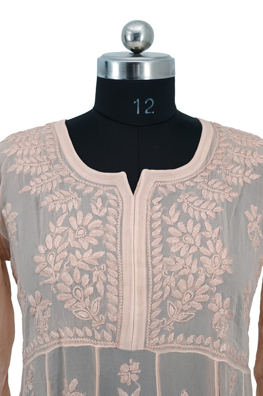 Premium Georgette-Short Anarkali Kurti