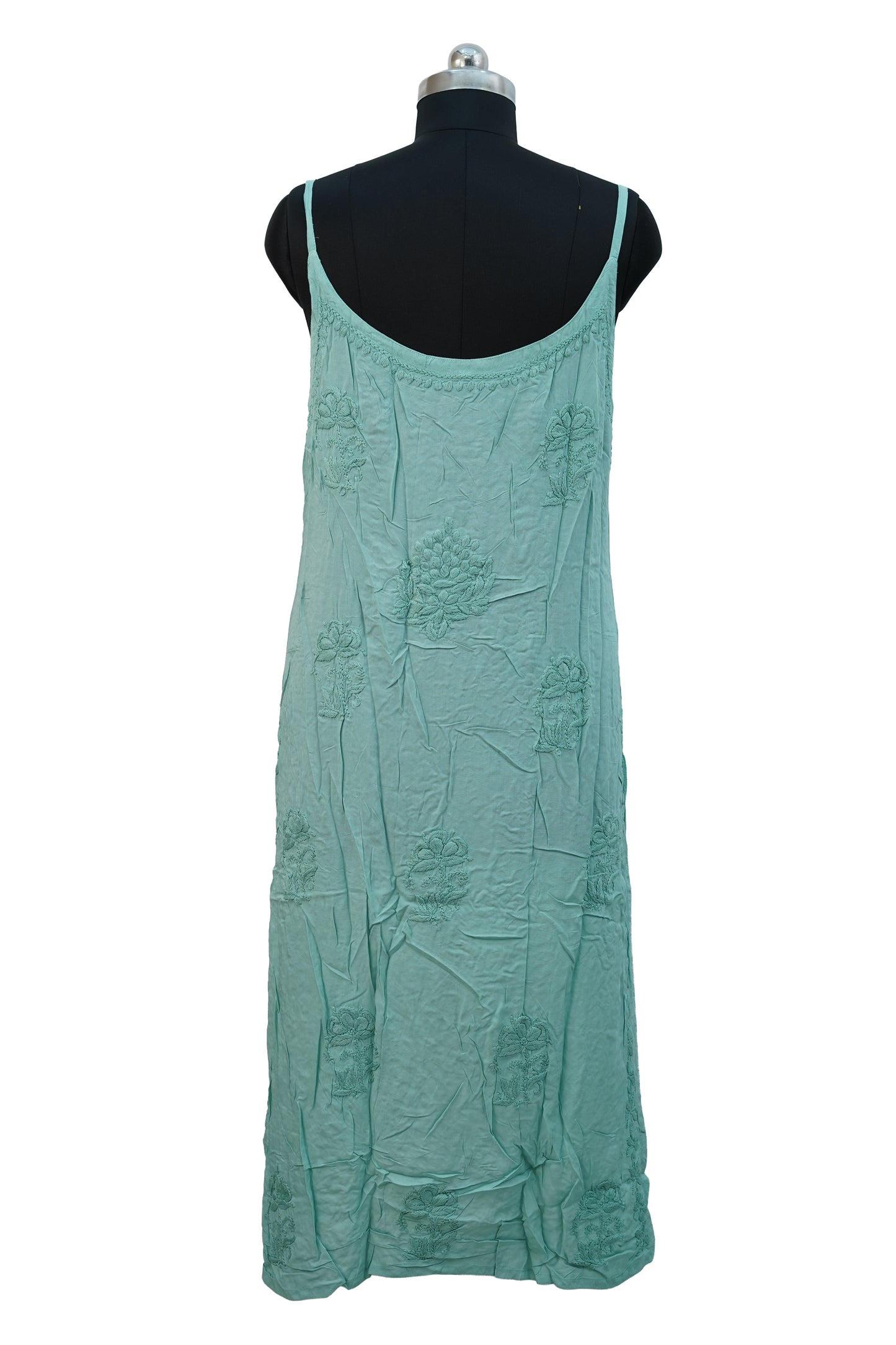 Modal Teal Green-Strappy Kurti