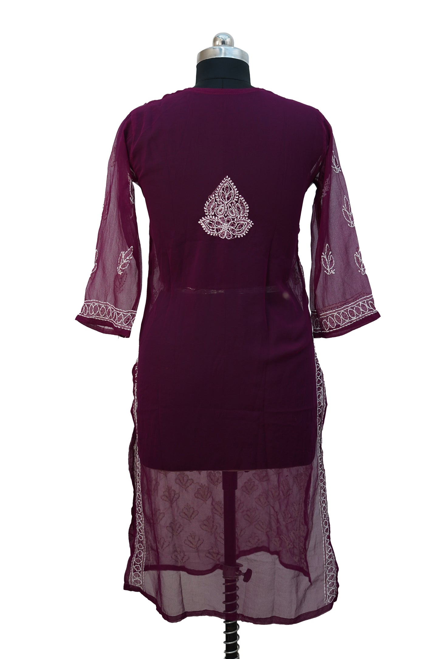 Faux Georgette Long Kurti