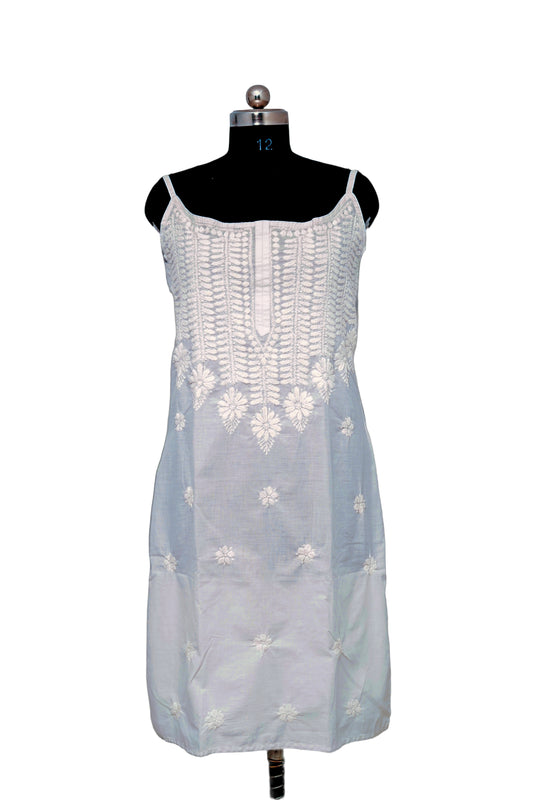 White strappy- Cotton