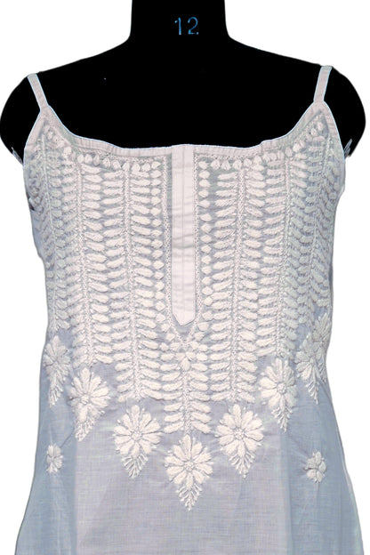 White strappy- Cotton