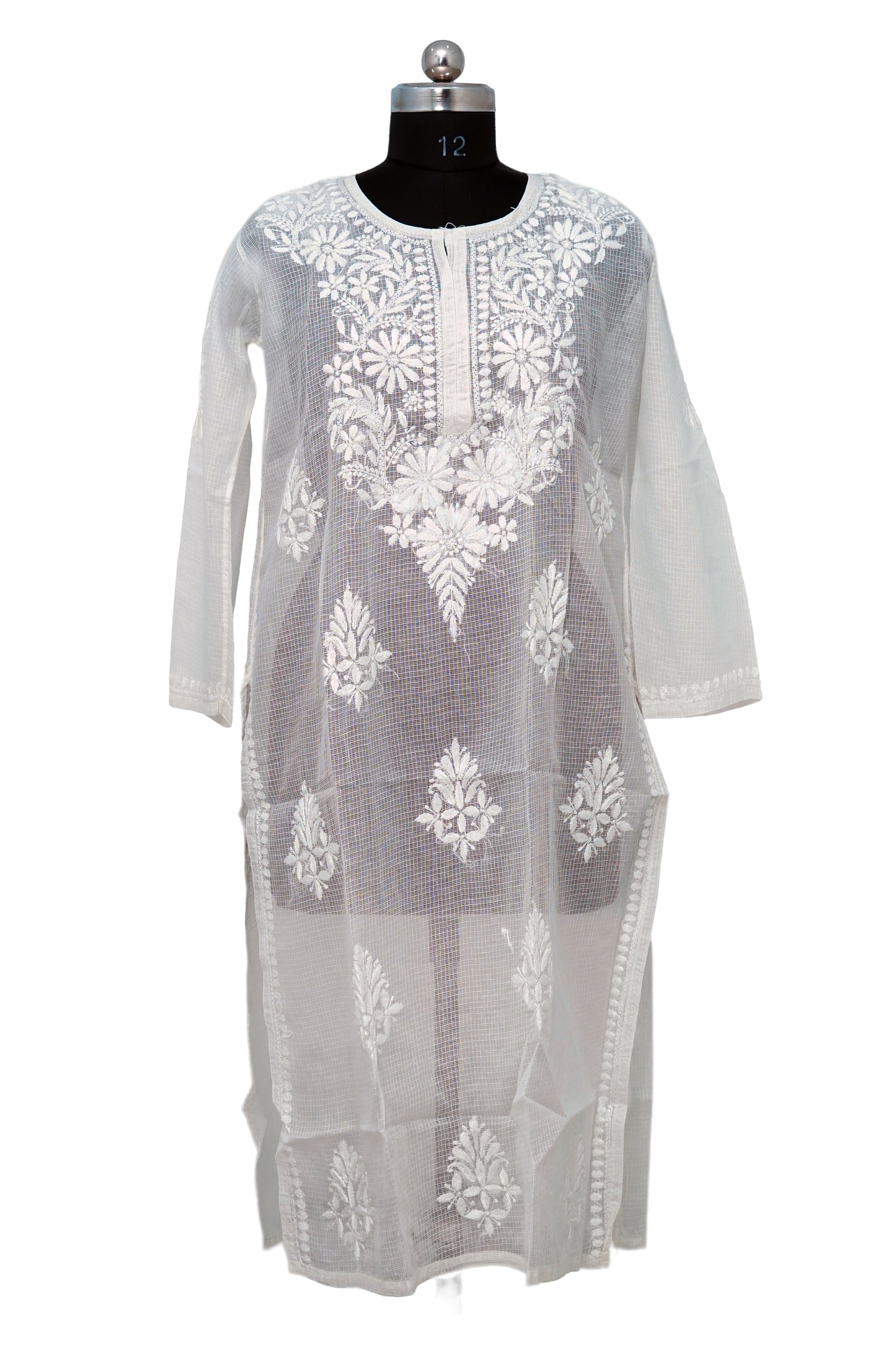 White Kota doriya kurti