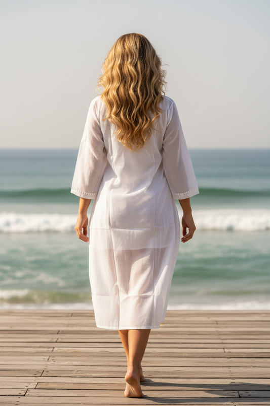 White Kota doriya kurti