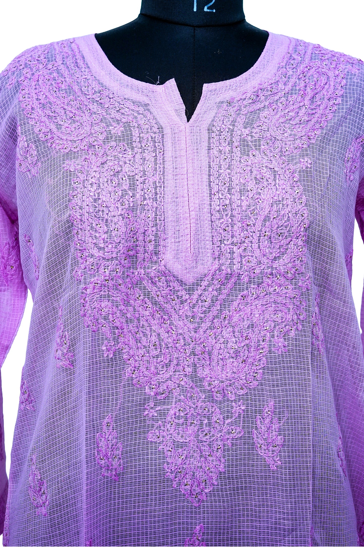 Kota doriya Mukesh work Kurti