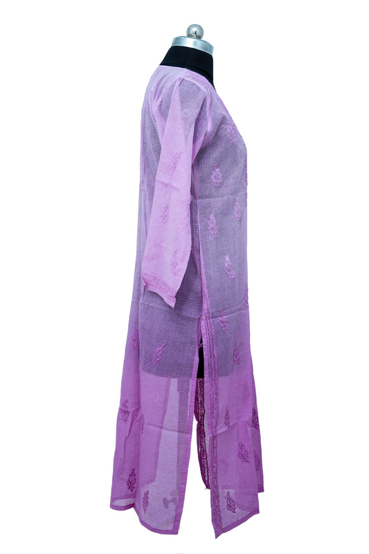 Kota doriya Mukesh work Kurti