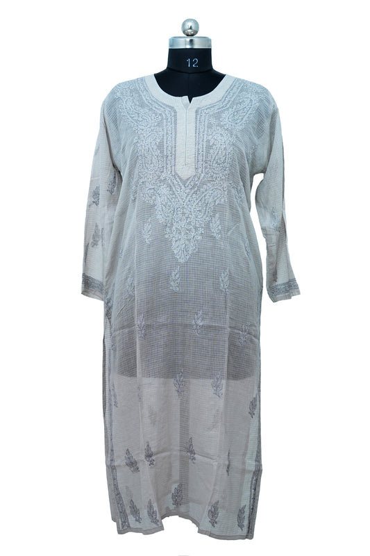 Kota doriya mukesh kurti-Grey