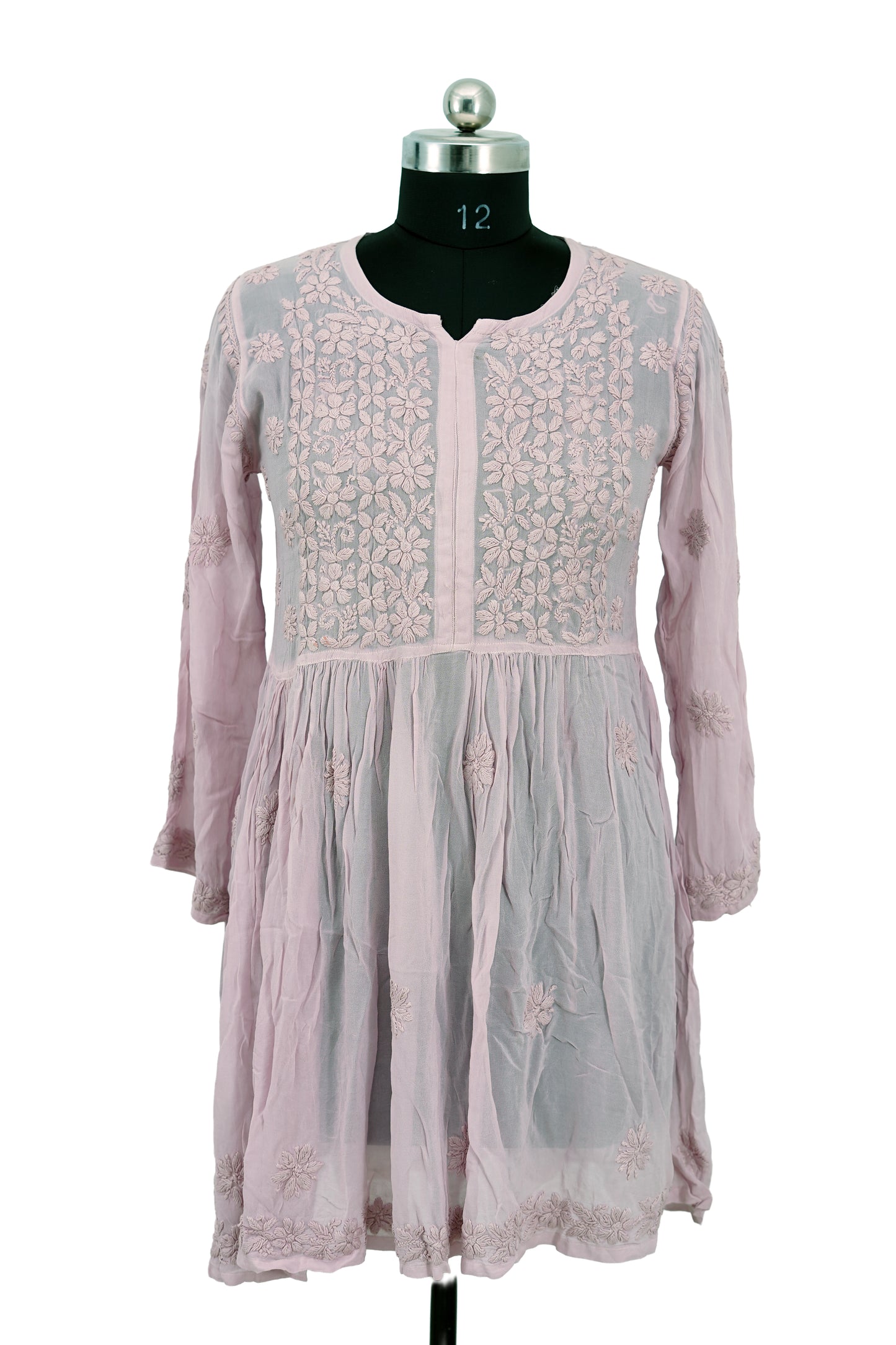 Premium georgette-Short Anarkali kurti