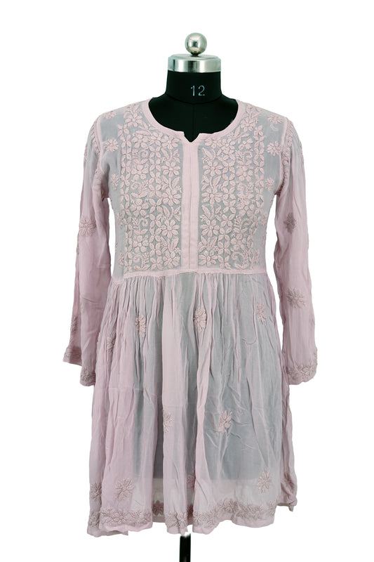 Premium georgette-Short Anarkali kurti