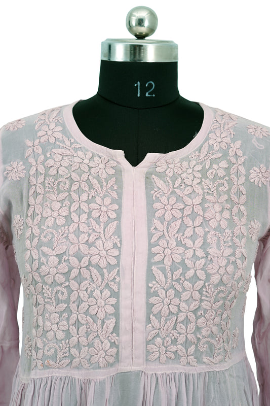 Premium georgette-Short Anarkali kurti