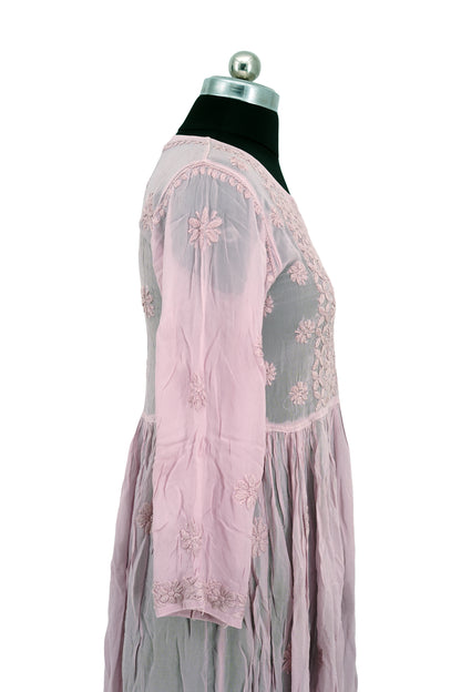 Premium georgette-Short Anarkali kurti