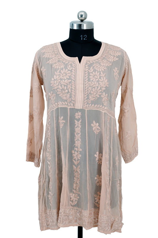 Premium Georgette-Short Anarkali Kurti