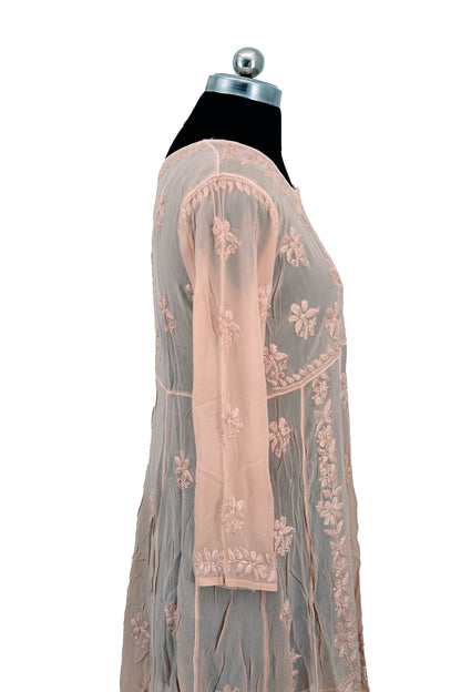 Premium Georgette-Short Anarkali Kurti