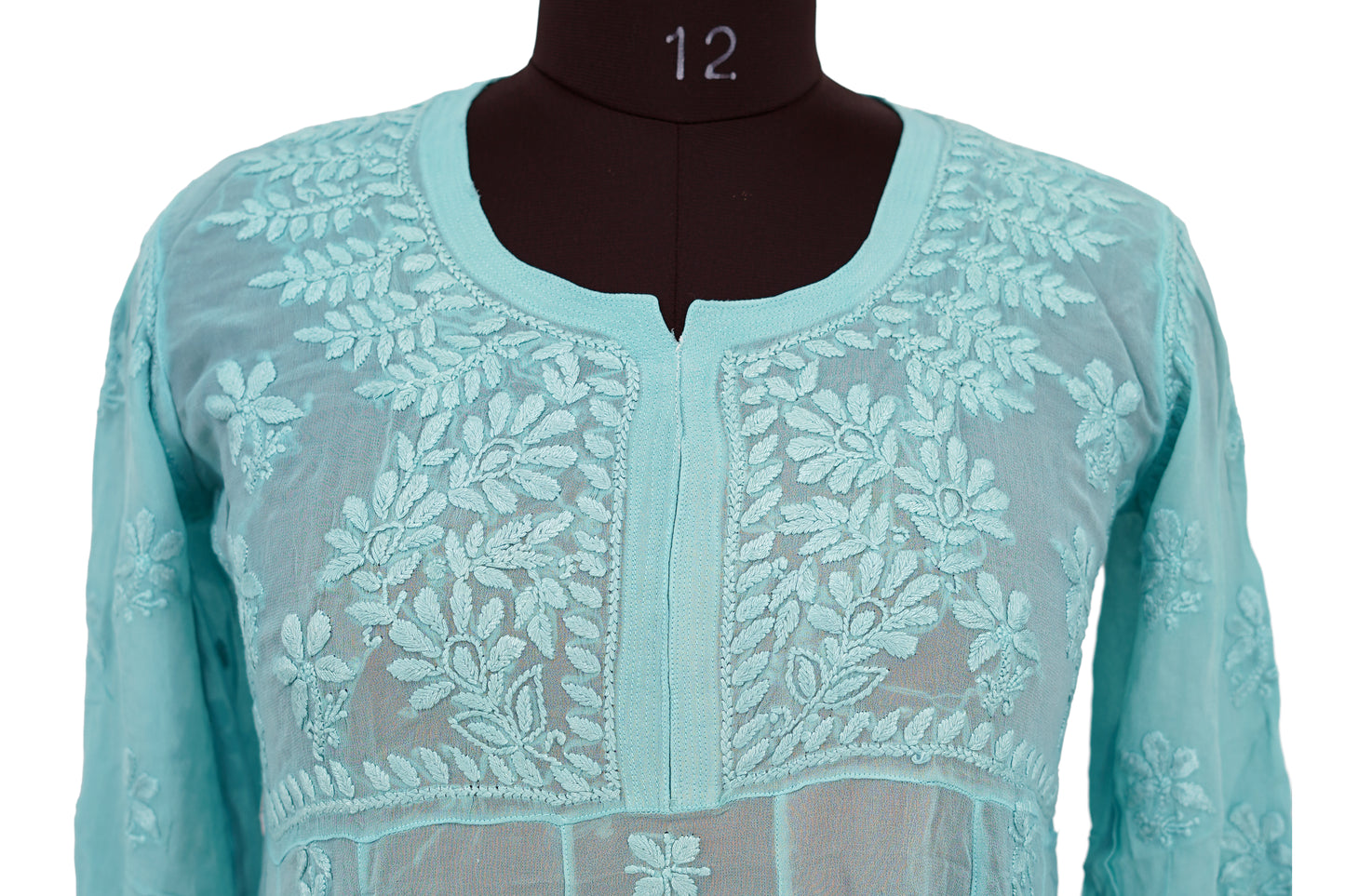 Premium georgette-Short Anarkali Kurti