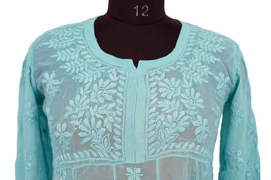 Premium georgette-Short Anarkali Kurti