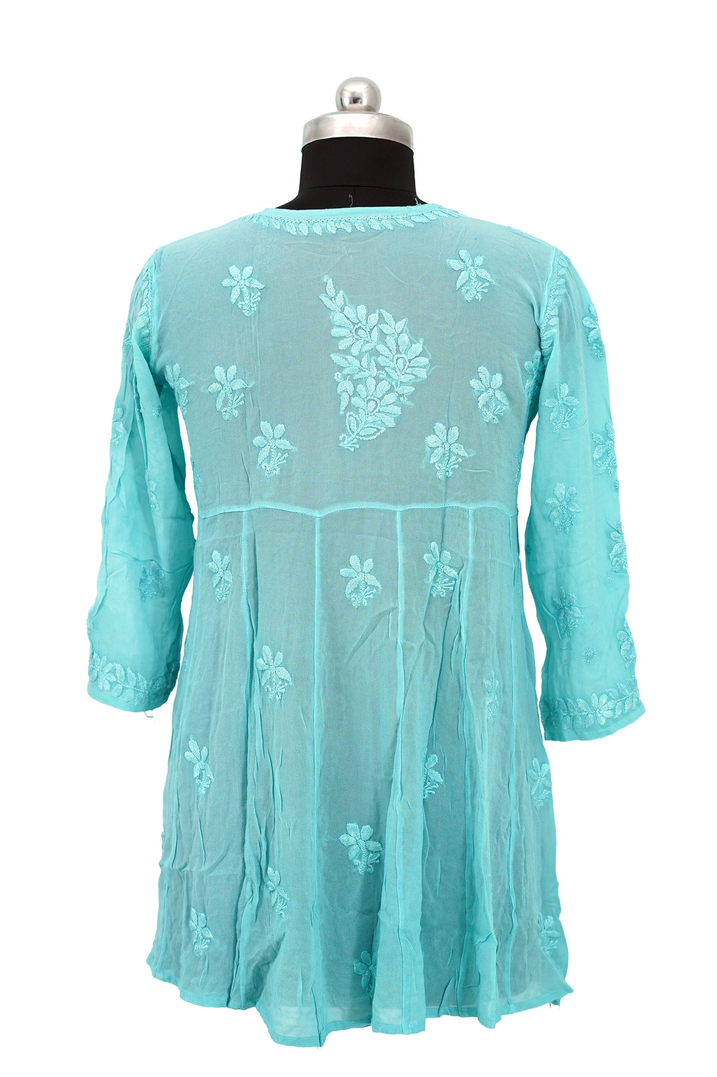 Premium georgette-Short Anarkali Kurti