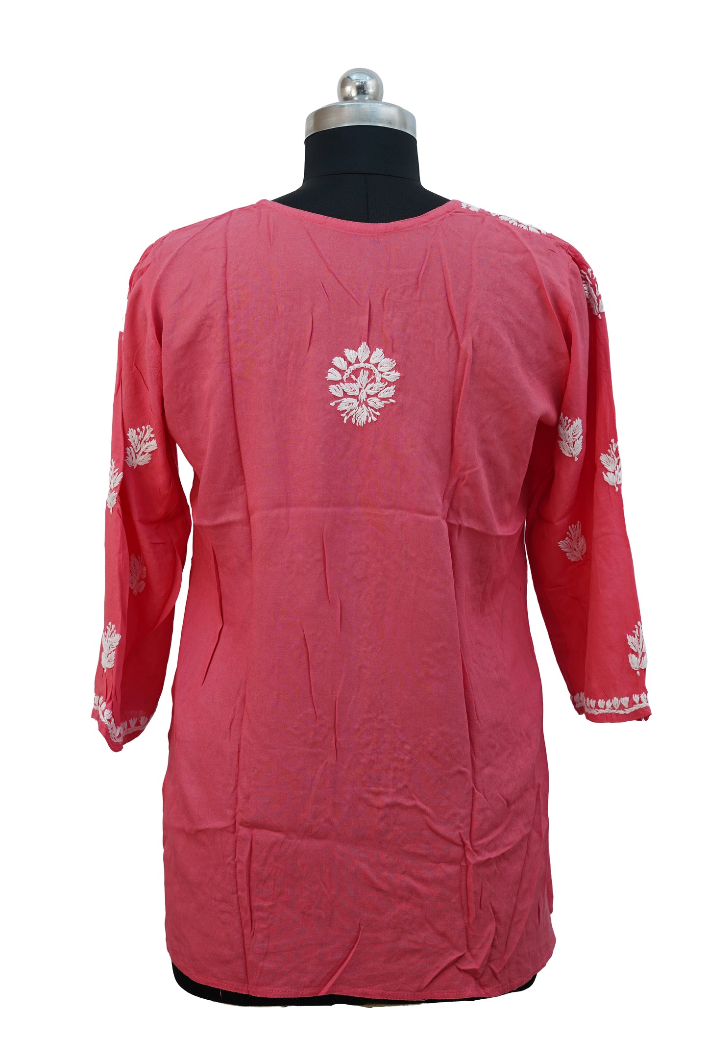 Modal Short Kurti-Watermelon