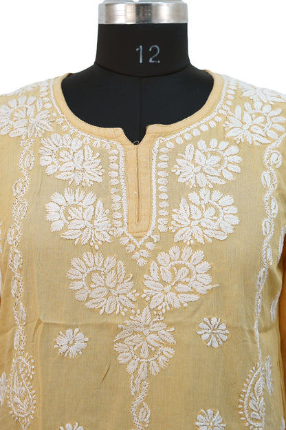 Modal Short Kurti-Golden