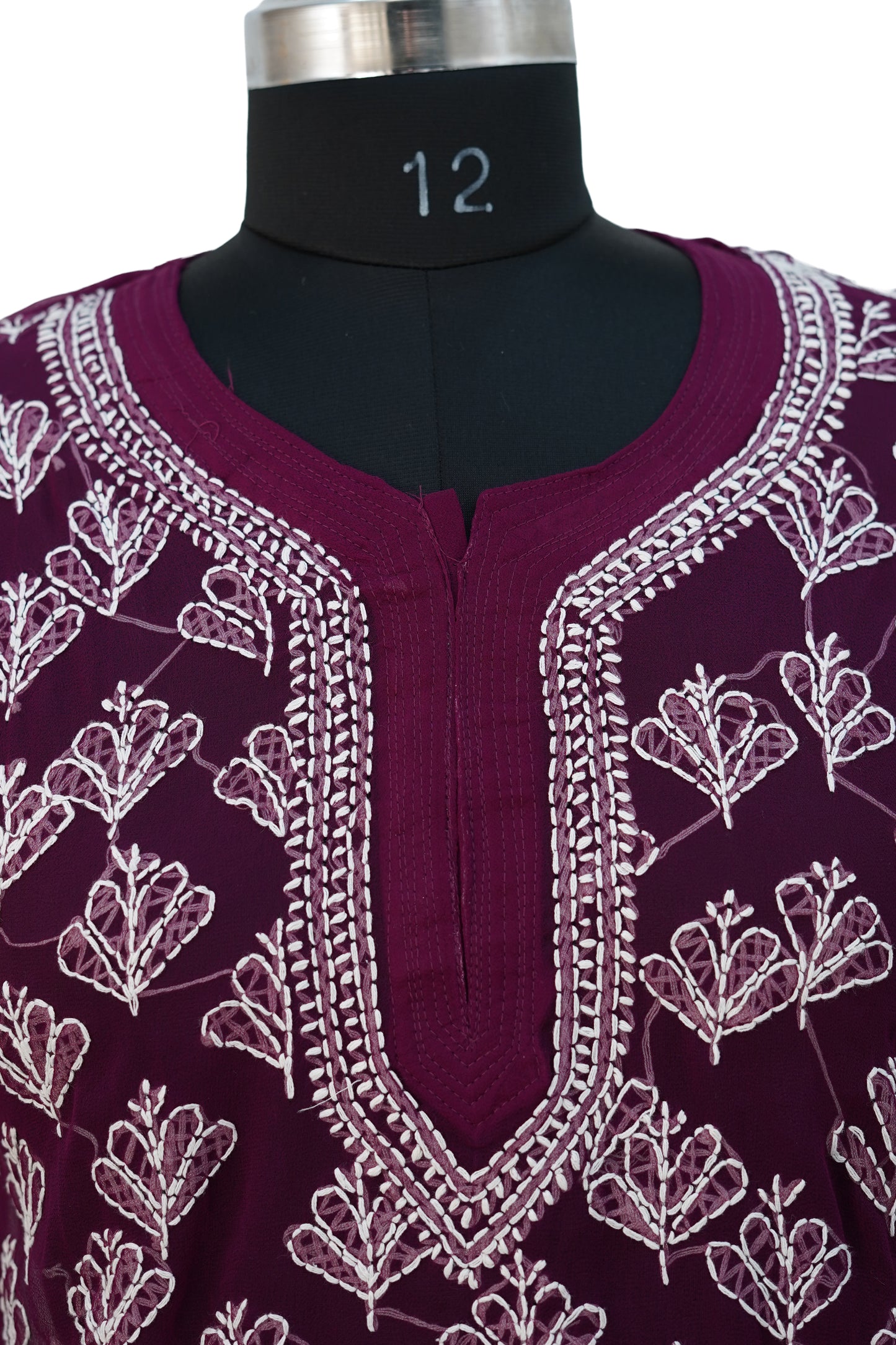 Faux Georgette Long Kurti