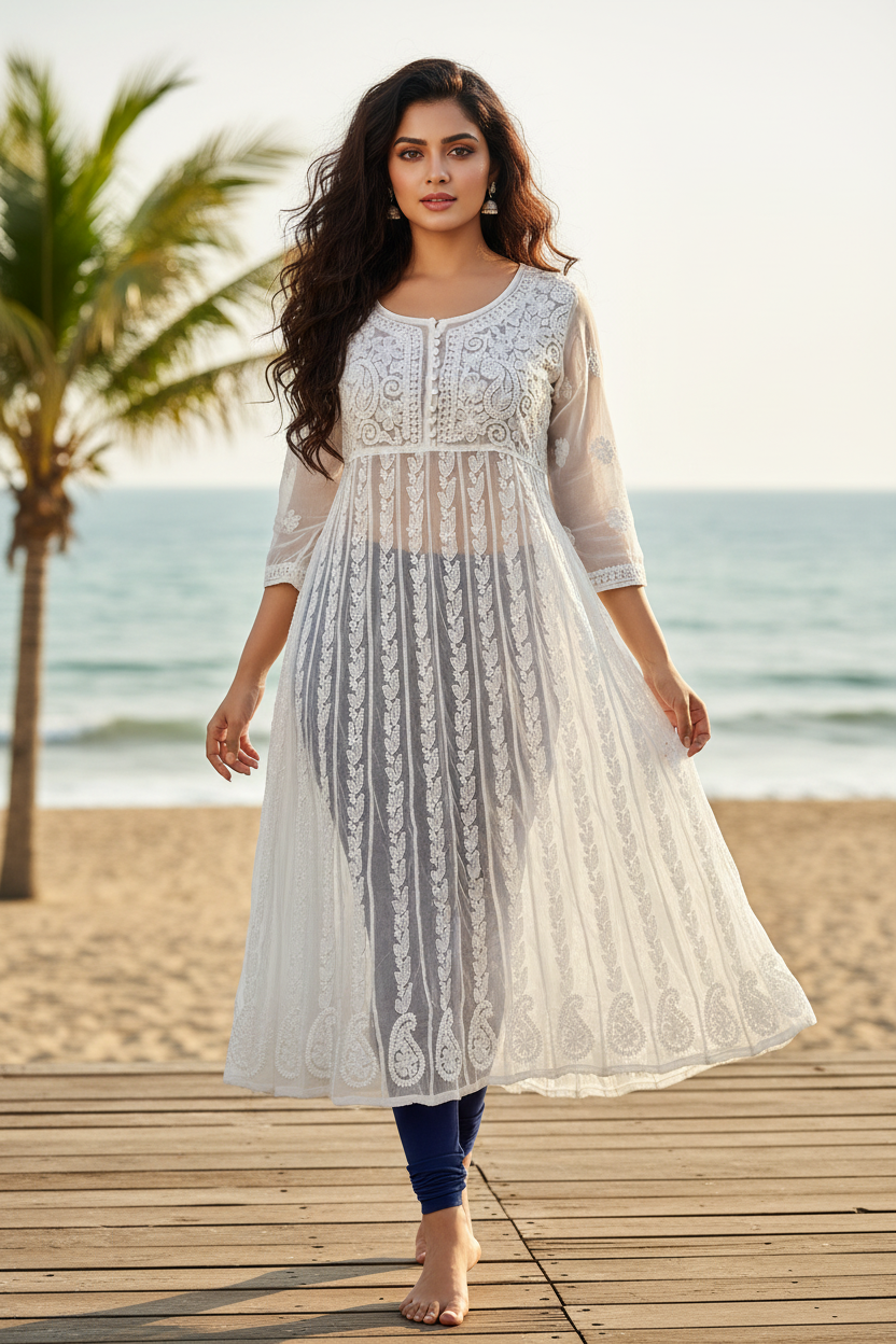 Georgette Anarkali