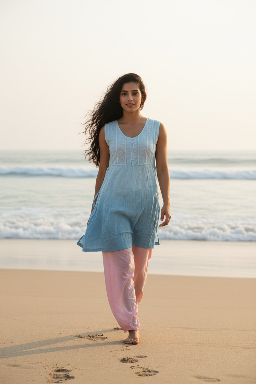 Sleeveless- Short Dress